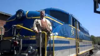 Teddy Roosevelt aboard the Saratoga & North Creek Railway, North Creek, NY