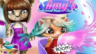 Fun Animals Care & Hair Makeover Kids Game - Amy's Animal Hair Salon - Play Dress Up Game for Kids