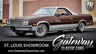 1985 Chevrolet El Camino Conquista Gateway Classic Cars St. Louis  #8642