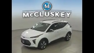 A55963HS Used 2022 Chevrolet Bolt White EV For Sale, Review, Test Drive