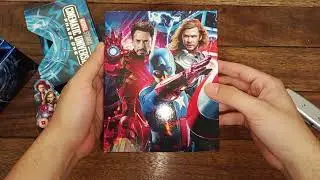 Marvel Studios Marvel Cinematic Universe Phase One Blu-ray Box Set Unboxing 
