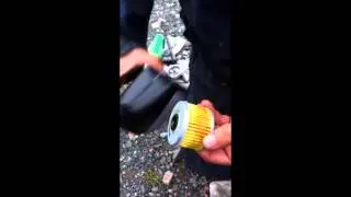 Honda 420 Oil Change