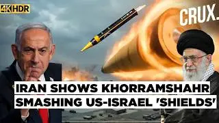 Iran Shows Khorramshahr-4 Strike On Netanyahu's Bunker, Marks Targets At US  Base In Jordan | 4k