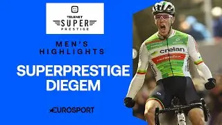 EPIC BATTLE UNDER THE LIGHTS 🔥 | 2024 Superprestige Diegem Men's Highlights