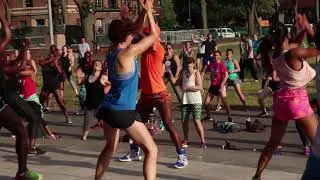 Zumba on the Esplanade