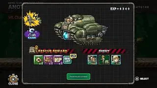 (Y1) METAL SLUG ATTACK RELOAD REBEL ARMY ANOTHER STORY Vll MISSION HELL DIFFICULT S RANK.