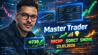 Trading Recap: $DRCT $MOVE - 23.01.2026