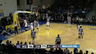 Alec Brown with 4 Blocks against the Warriors