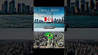 Canada 🇨🇦 vs Brazil 🇧🇷 2 #capcut #vs #world #geography #brazil #canada #americas