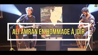 #Ali Amran en hommage &agrave; #Idir_ #AƔrib