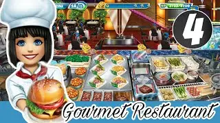 Cooking Fever | Gourmet Restaurant |  Gameplay part 04 | [Unlimited money/Unlimited gems]