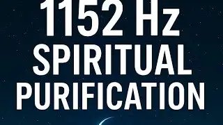 1152 Hz Spiritual Purification ✨ | Deep Cosmic Healing Frequency for Inner Peace & Clarity 🌌