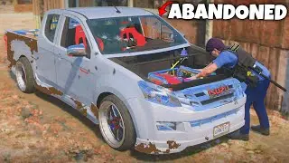 RESTORING ABANDONED DRAG DIESEL ISUZU DMAX sa GTA 5 (SOBRANG LAUGHTRIP!) | SnoopX