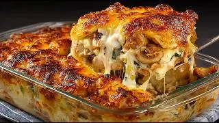 Easy recipes to make at home in just 15 minutes! The most delicious casserole!