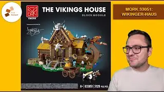 3100 Teile, 60 Euro: Das derzeit beste Klemmbaustein-Set? - MORK 33051 Wikinger-Haus