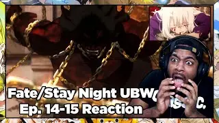 WHAT DID ILLYA DO TO DESERVE THIS??? | Fate/Stay Night Unlimited Blade Works Episode 14-15 Reaction
