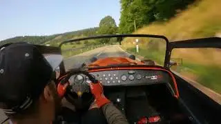 Good morning drive with the Caterham 485 SV/R