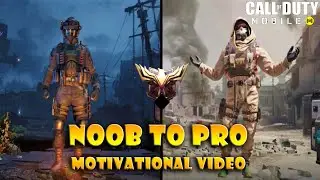 Noob To Pro Journey in COD Mobile | Every Pro Was Once A Noob | Motivational Video