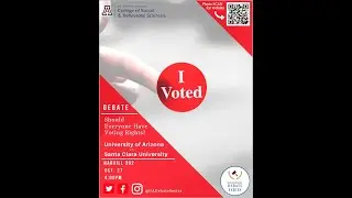 UA Debate Series - 2018-10-27 - Right to Vote