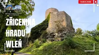 Wleń zř&iacute;cenina hradu |Dolnoslezsk&eacute;m vojvodstv&iacute; - okres Lw&oacute;wek Śląski |16:9 4K Dolby Vision