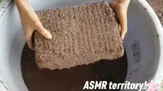 ASMR | Gritty Red Dirt Non Stop Crumbles | Sleep Aid | Satisfying