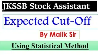 JKSSB Stock Assistant Expected Cutoff| Detail Analysis of Cutoff | Safe Score | Paper Analysis