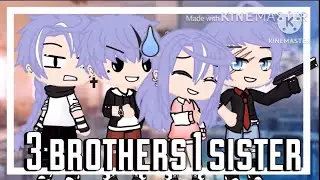 3 brothers 1 sister || GLMM || Gacha life mini movie || Sabriyah&rsquo;s Tv 2.0 || Gacha Life ||
