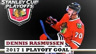 Dennis Rasmussen (#70) ● 1 Playoff Goal 2017 Stanley Cup Playoffs (HD)