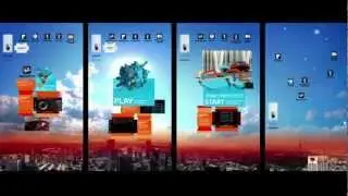 Touch & Go / interactive multi-touch wall