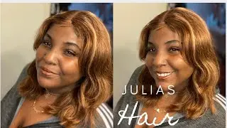 Easy 30 Minute Highlighted Closure Wig Install Ft. Julia Hair