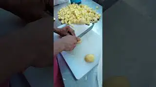 Fast potato Cutting Skills #shorts
