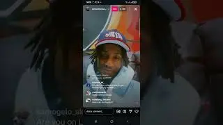 Emtee live on IG:Emtee Merch ad