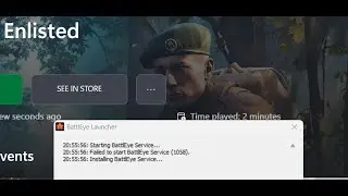 Fix Enlisted BattlEye Launcher Error Failed To Start BattlEye Service On PC