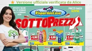 Volantino Risparmio Casa dal 24 gennaio all’8 febbraio 2026 #anteprima