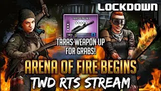Arena of Fire Begins! TWD RTS Stream! The Walking Dead: Road to Survival War of Champions