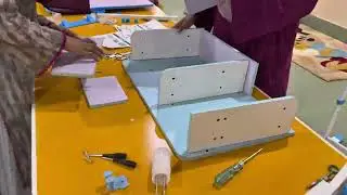 Assembling Study Table & Chair | Kids Learning Setup