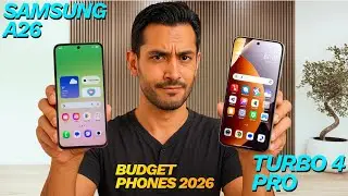 Samsung Galaxy A26 vs Xiaomi Redmi Turbo 4 Pro (2026) | Full Detailed Comparison