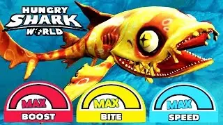 Hungry Shark World - New Shark Heidi With All MAX Stats