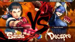 USF4 Grand Final GG ChrisG vs bTri NuckleDu - Puerto Rico First Attack Tournament