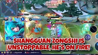 SHANGGUAN ZONGSHI'S DANCE OF DEATH LEAVES ENEMIES DEFENSELESS! HONOR OF KINGS