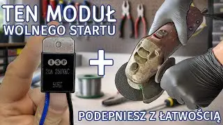 Boisz się podłączyć wolny start w szlifierce? Zobacz, jakie to jest proste, tylko 2 kabelki