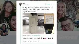 CRY CLOSET: College Installs Closet To Help Students Overcome Stress (FNN)