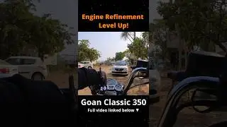 Goan Classic 350: Smooth Self Start Proves RE&rsquo;s Engine Quality #goanclassic350 #enginerefinement