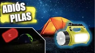 🚫🔋 TOP 8 L&aacute;mparas de Camping RECARGABLES &iexcl;OLV&Iacute;DATE de las PILAS! | Calidad-Precio Amazon 2025 ✅