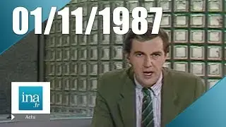 20h Antenne 2 du 1er novembre 1987 - Les évêques refusent les femmes dans l'église | Archive INA