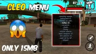 Cleo scripts for GTA San Andreas Android | Cleo cheat mod for Gta sa android 2025 😱 