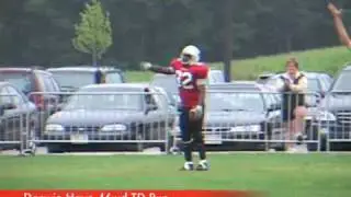 Darwin Hoye rips off long TD run against the Timberjacks