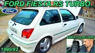 ⛽Ford Fiesta RS Turbo 1991. El rival del Renault 5 GT Turbo. El mejor Fiesta MK3.