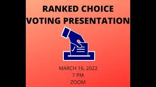 Ranked Choice Voting webinar
