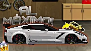 Модификация Corvette ZR1 с помощью золотого нагнетателя 🔥 (+3600 л.с.) // Пиксельный автогонщик